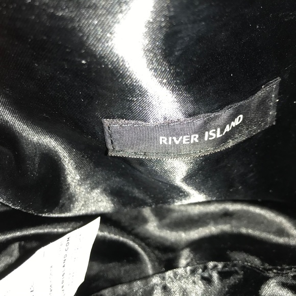 River Island Black Snake Print Makeup Cosmetic Bag - Picture 7 of 7